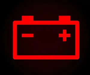 Icon of the battery light