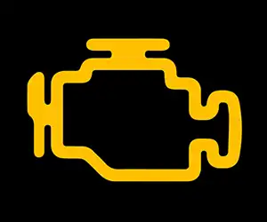 Icon of check engine light